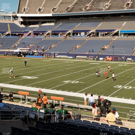 Camping World Stadium - Section 132 Seat View
