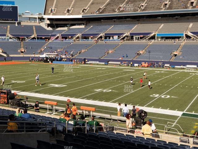 Camping World Stadium - Section 132 Seat View