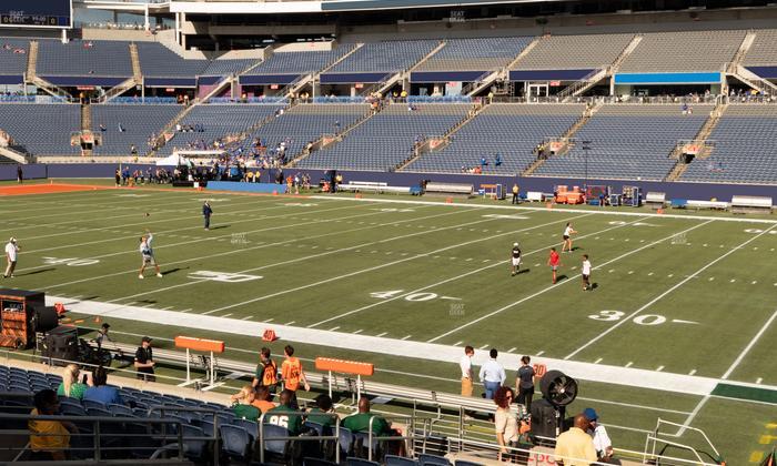 Camping World Stadium - Section 132 Seat View