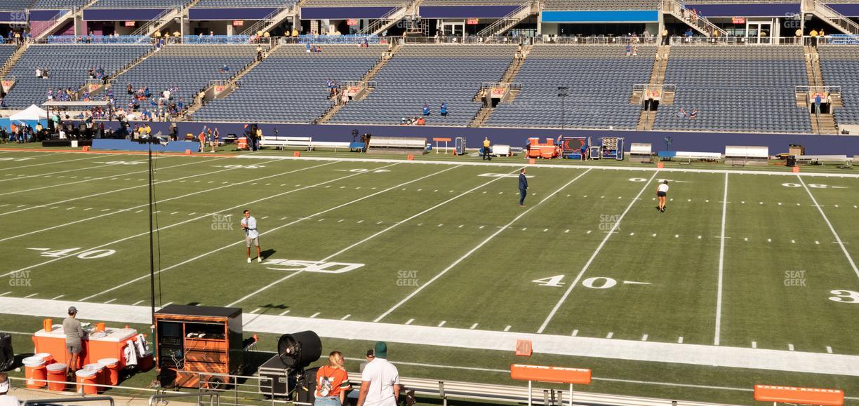 Camping World Stadium - Section 133 Seat View