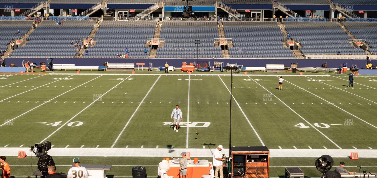 Camping World Stadium - Section 134 Seat View