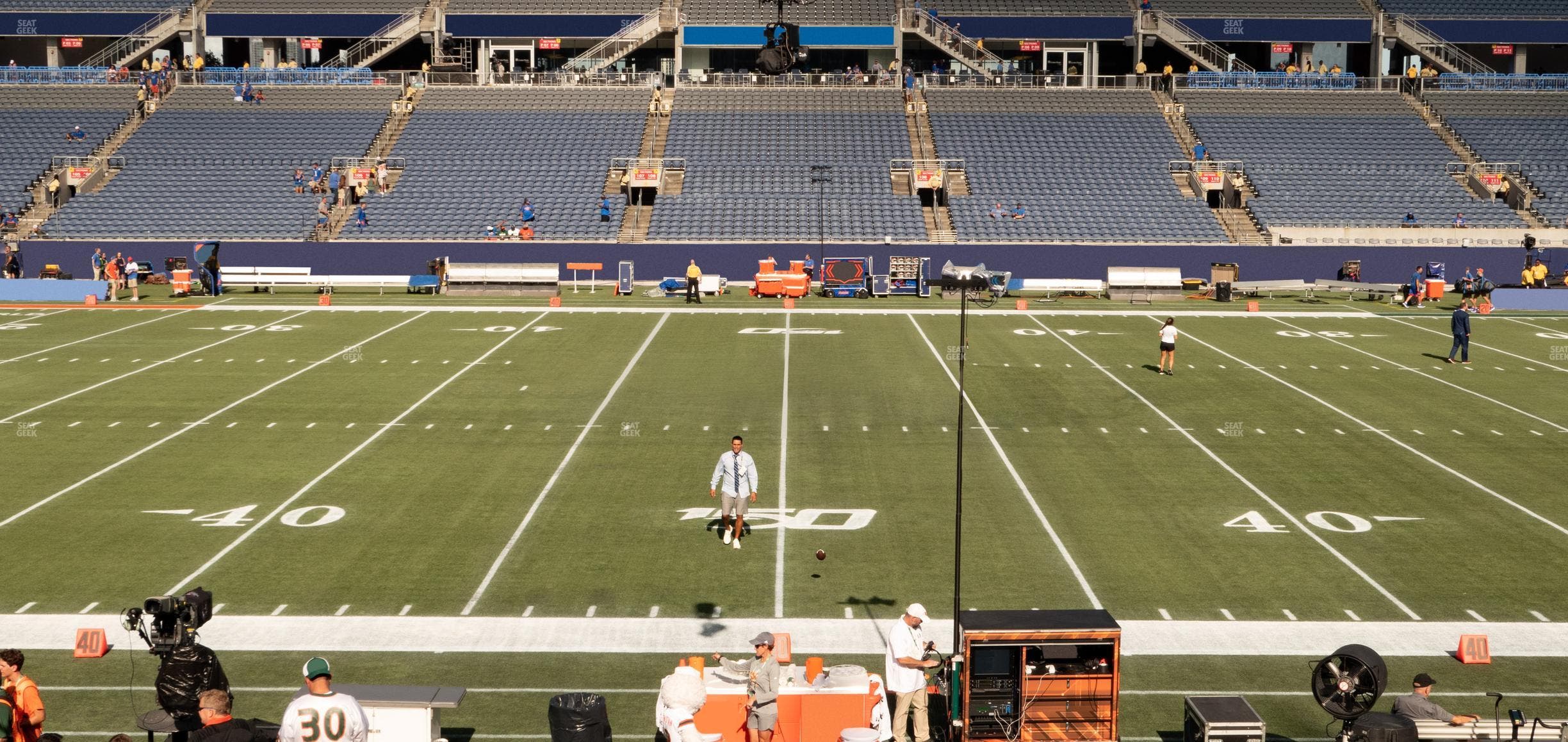 Camping World Stadium - Section 134 Seat View