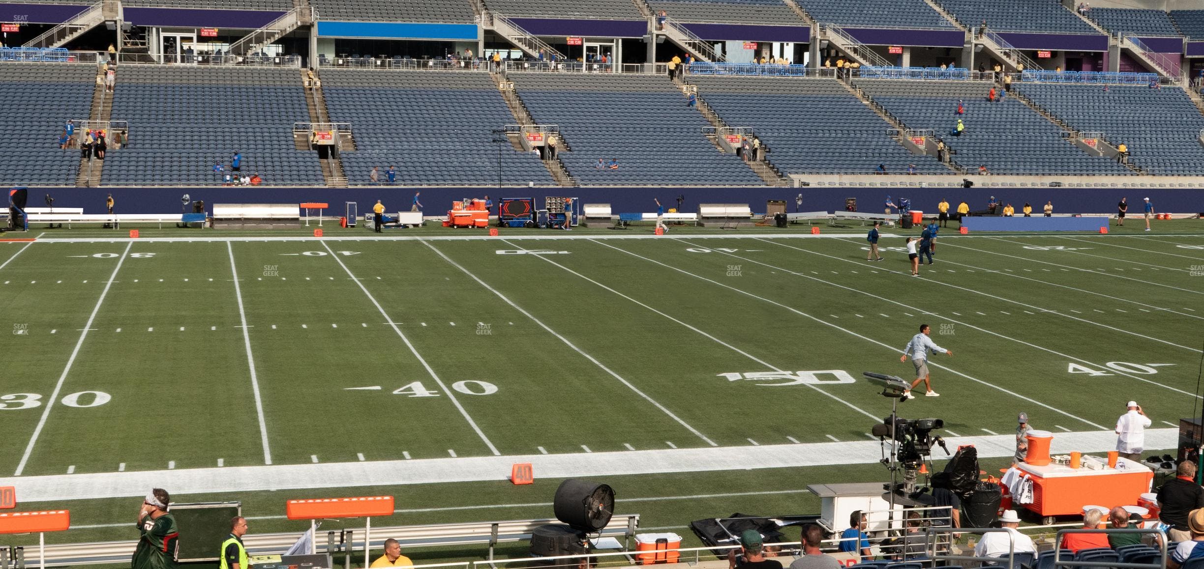 Camping World Stadium - Section 135 Seat View