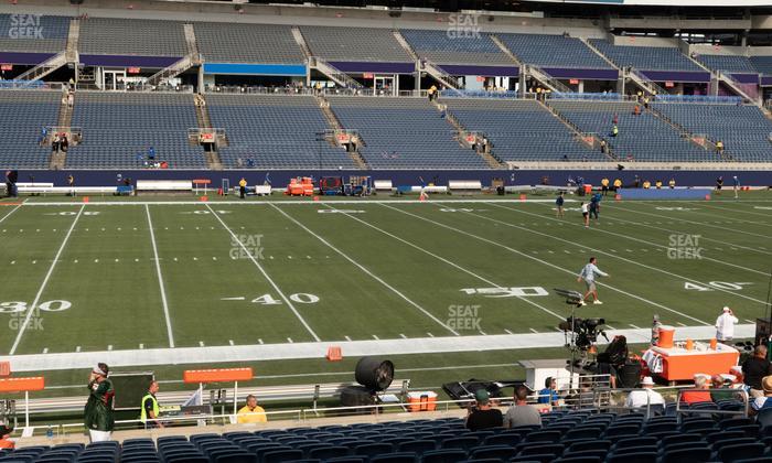 Camping World Stadium - Section 135 Seat View