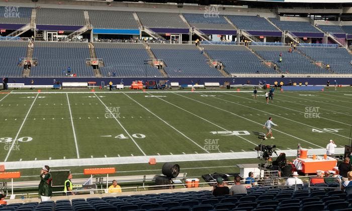 Camping World Stadium - Section 135 Seat View