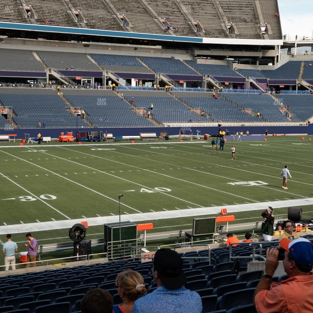 Camping World Stadium - Section 136 Seat View