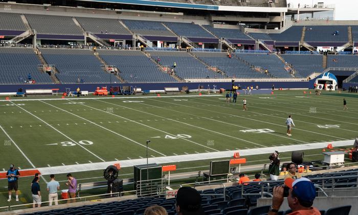 Camping World Stadium - Section 136 Seat View