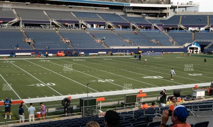 Camping World Stadium - Section 136 Seat View