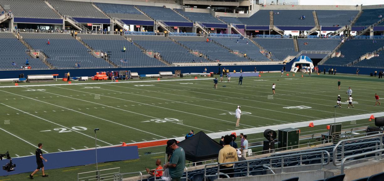 Camping World Stadium - Section 137 Seat View