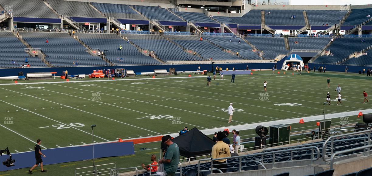 Camping World Stadium - Section 137 Seat View