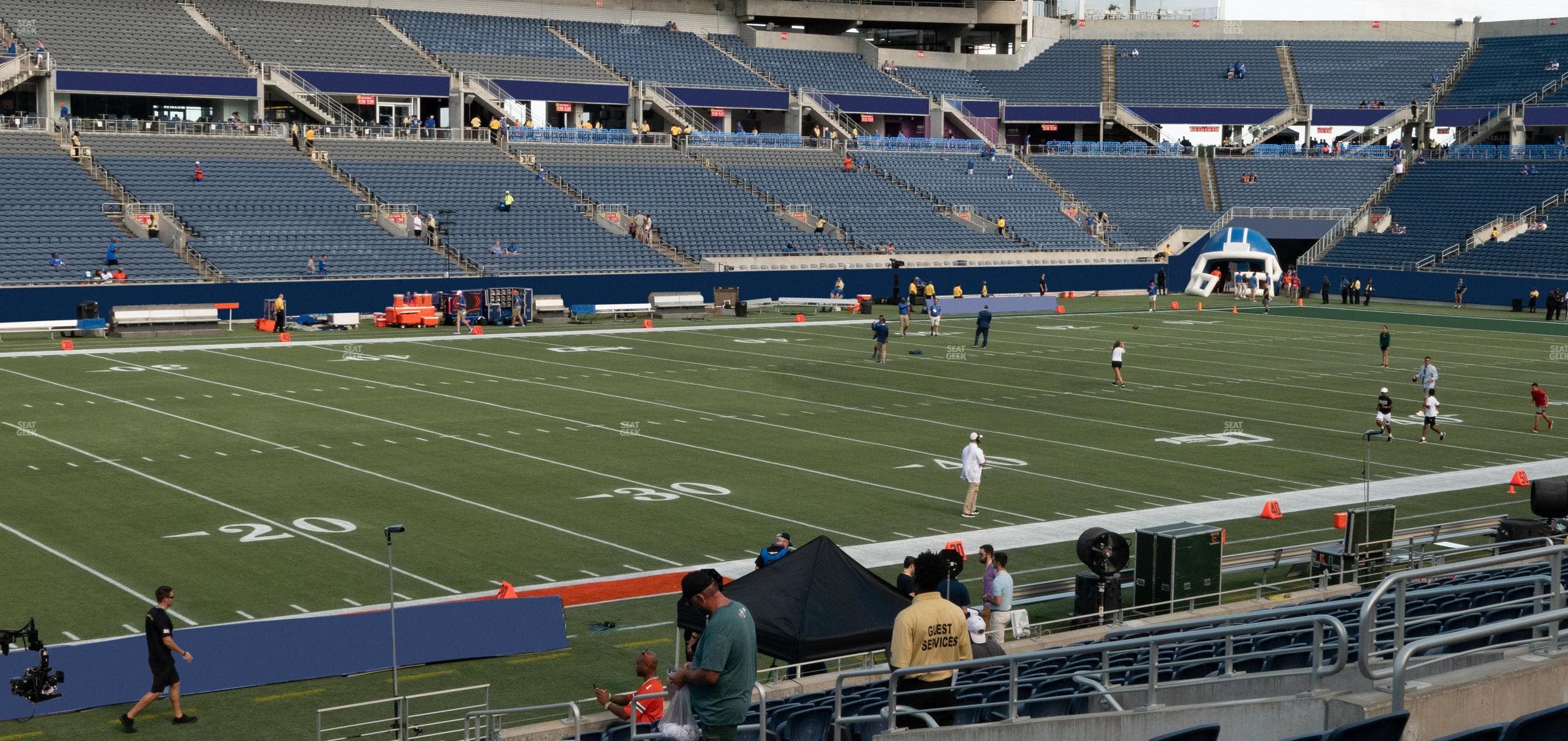 Camping World Stadium - Section 137 Seat View