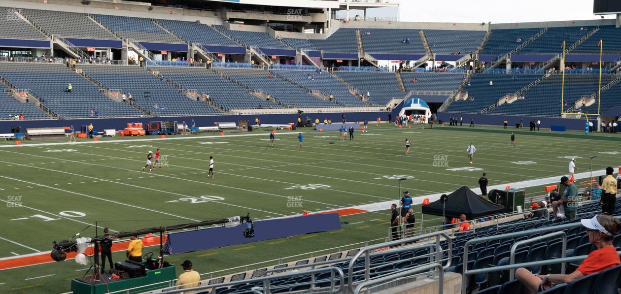 Camping World Stadium - Section 139 Seat View