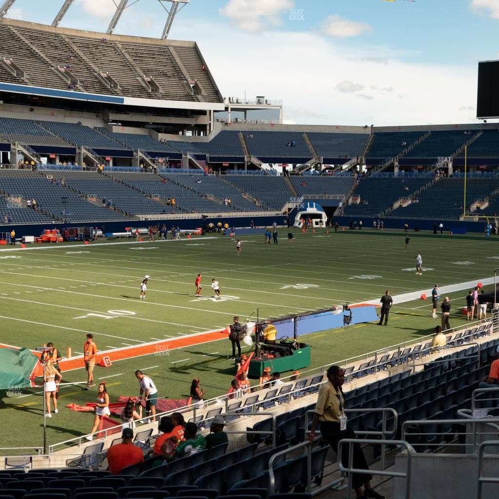 Camping World Stadium - Section 141 Seat View