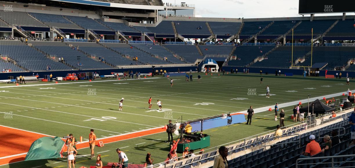 Camping World Stadium - Section 141 Seat View