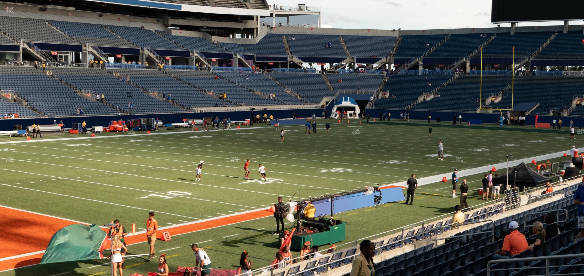 Camping World Stadium - Section 141 Seat View