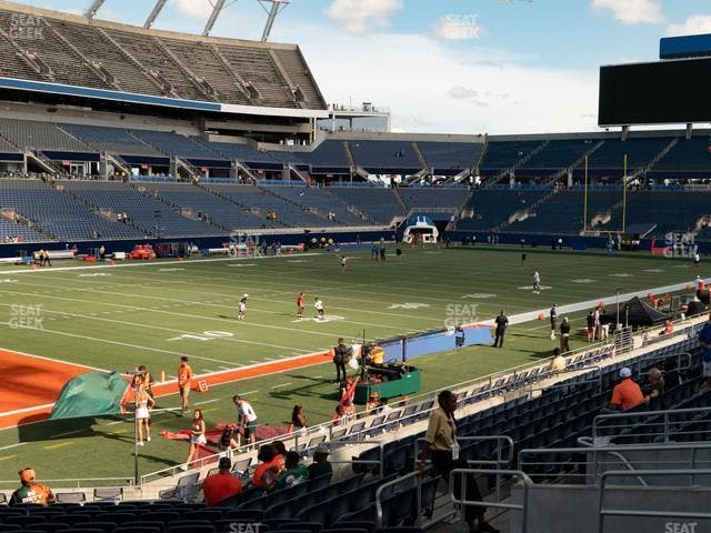Camping World Stadium - Section 141 Seat View
