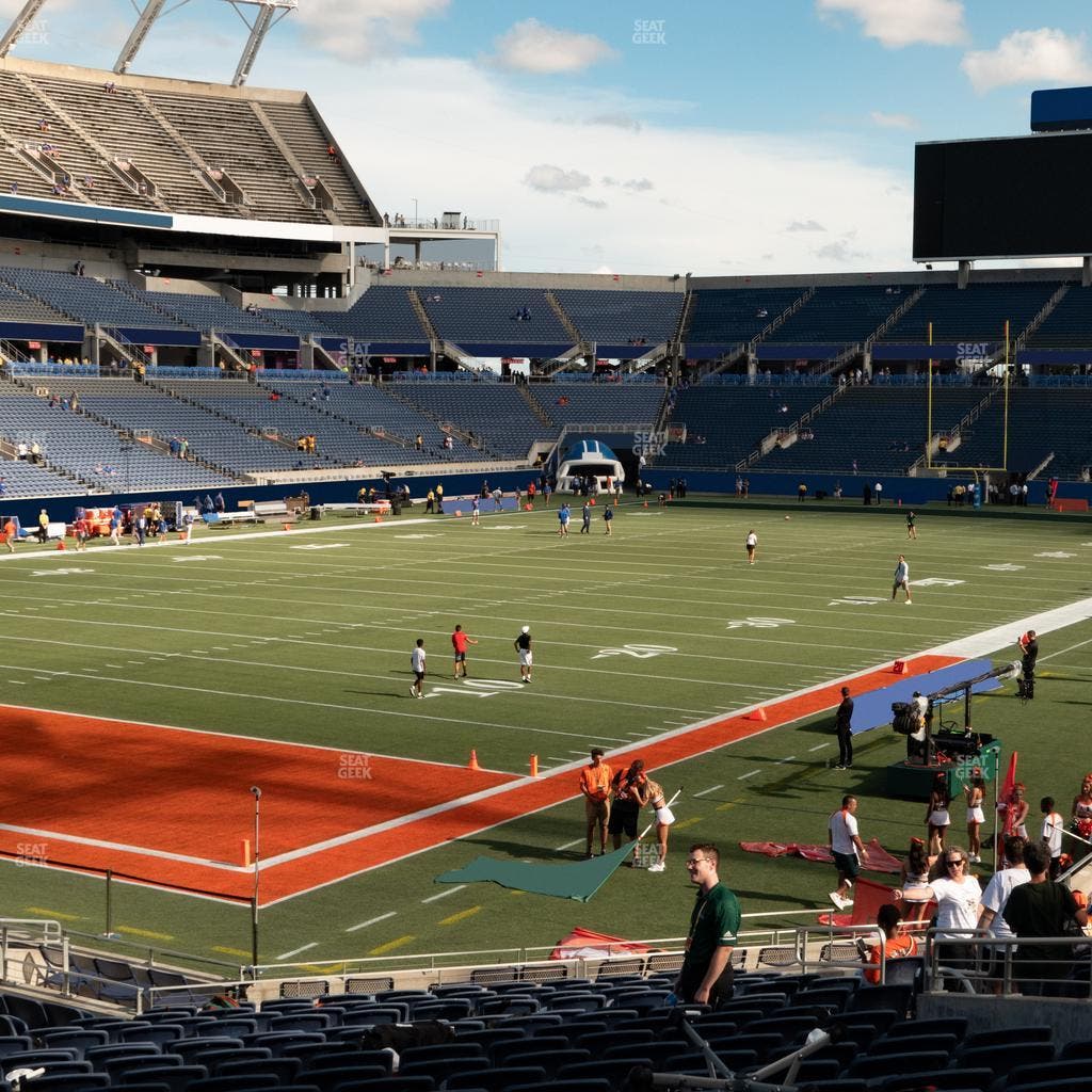 Camping World Stadium - Section 143 Seat View
