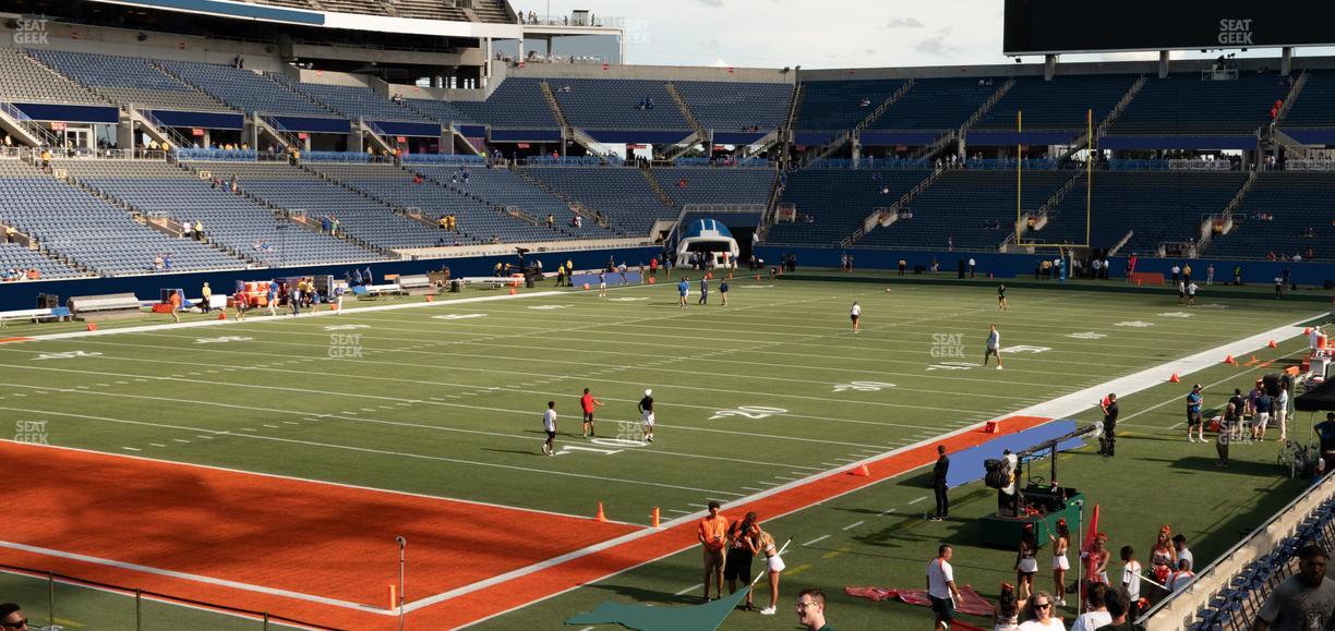 Camping World Stadium - Section 143 Seat View
