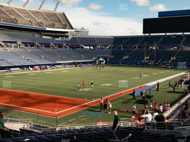 Camping World Stadium - Section 143 Seat View Camping World Stadium - Section 143 Seat View