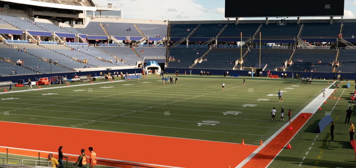 Camping World Stadium - Section 145 Seat View
