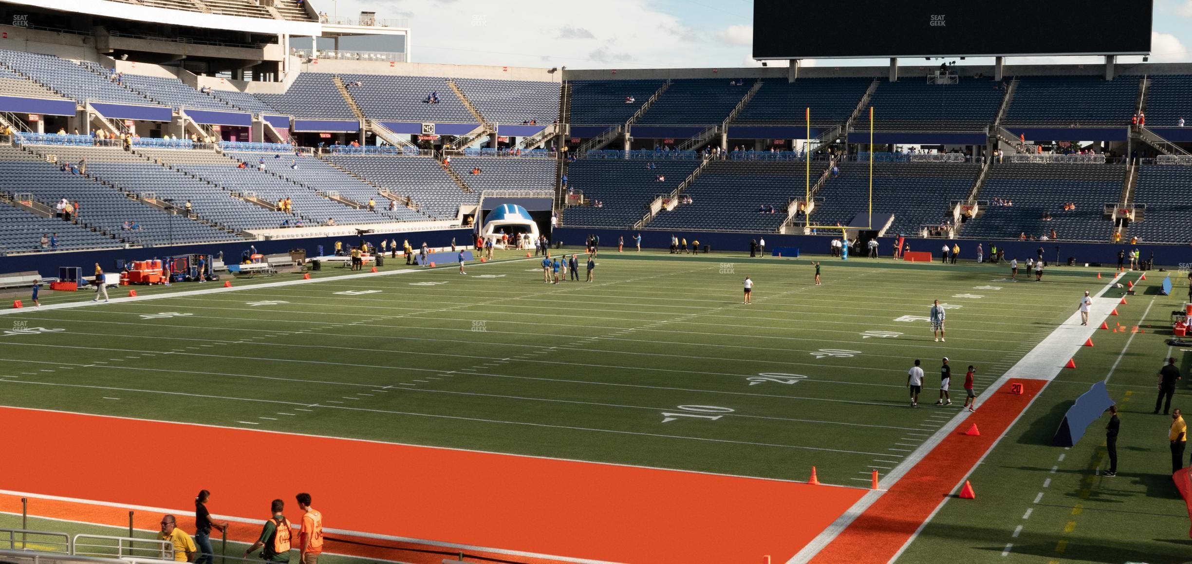 Camping World Stadium - Section 145 Seat View