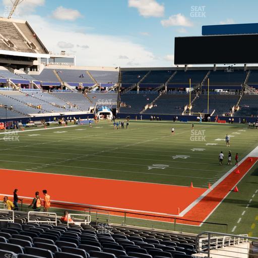 Camping World Stadium - Section 145 Seat View