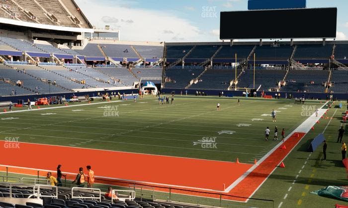 Camping World Stadium - Section 145 Seat View