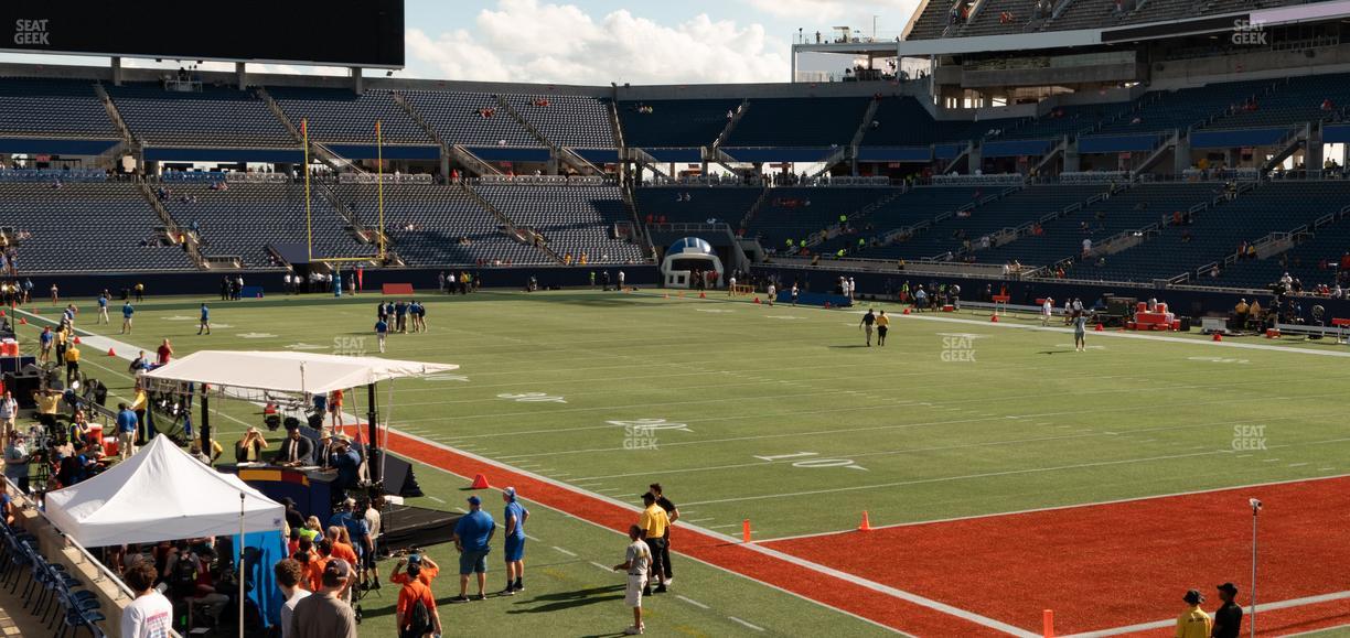 Camping World Stadium - Section 151 Seat View