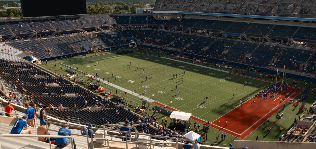 Camping World Stadium - Section 201 Seat View