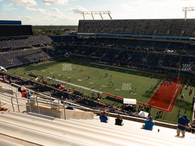 Camping World Stadium - Section 203 Seat View Camping World Stadium - Section 203 Seat View