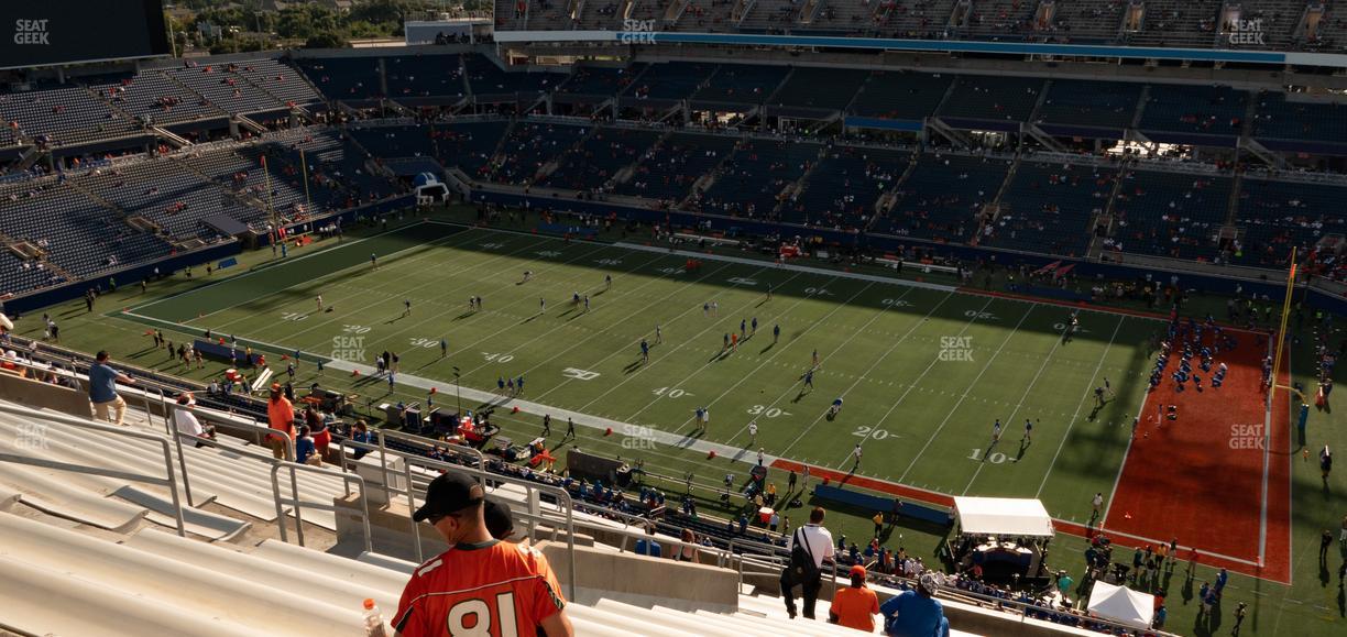 Camping World Stadium - Section 204 Seat View