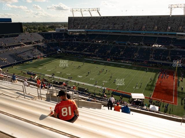 Camping World Stadium - Section 204 Seat View