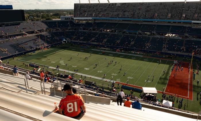 Camping World Stadium - Section 204 Seat View