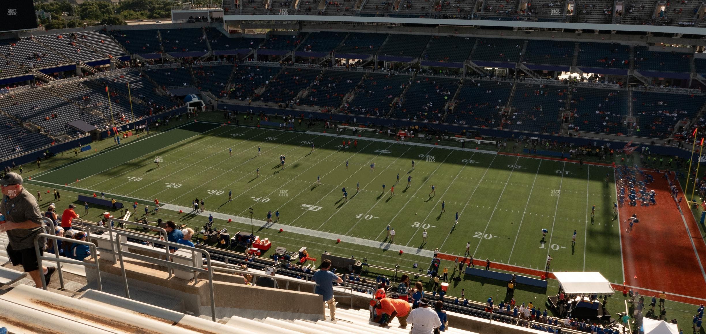 Camping World Stadium - Section 205 Seat View