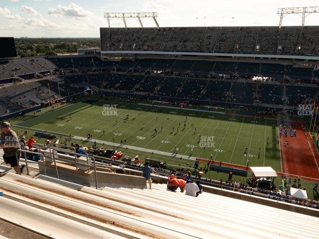 Camping World Stadium - Section 205 Seat View