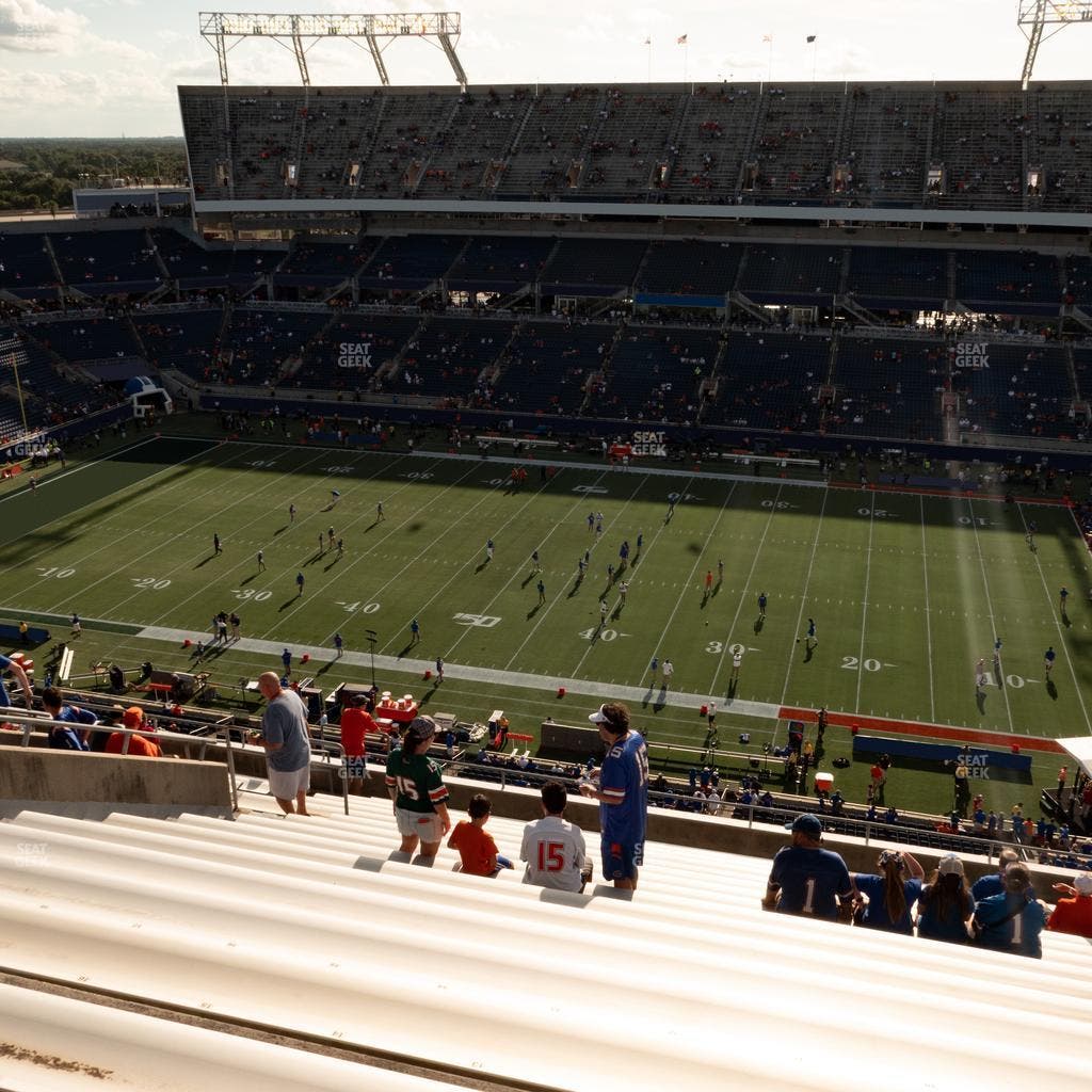Camping World Stadium - Section 206 Seat View