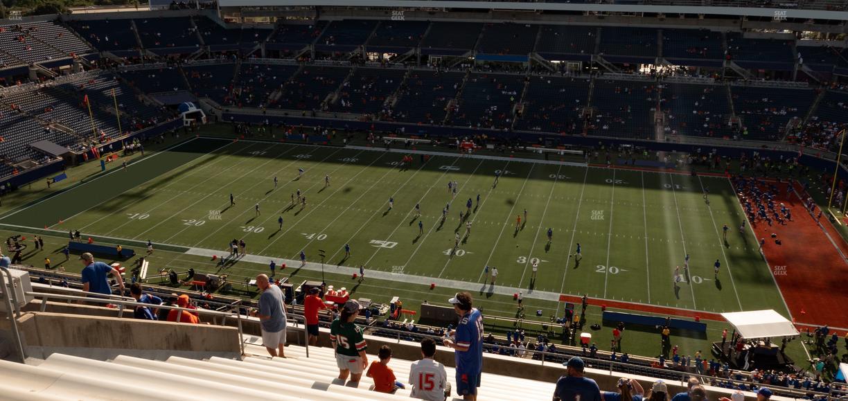 Camping World Stadium - Section 206 Seat View