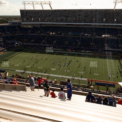 Camping World Stadium - Section 206 Seat View