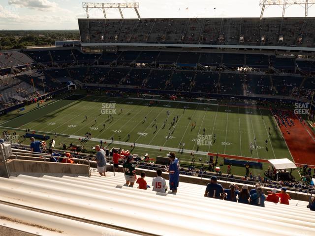 Camping World Stadium - Section 206 Seat View Camping World Stadium - Section 206 Seat View