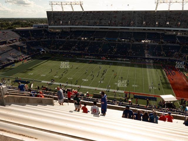 Camping World Stadium - Section 206 Seat View