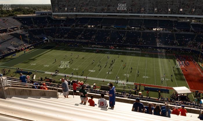 Camping World Stadium - Section 206 Seat View