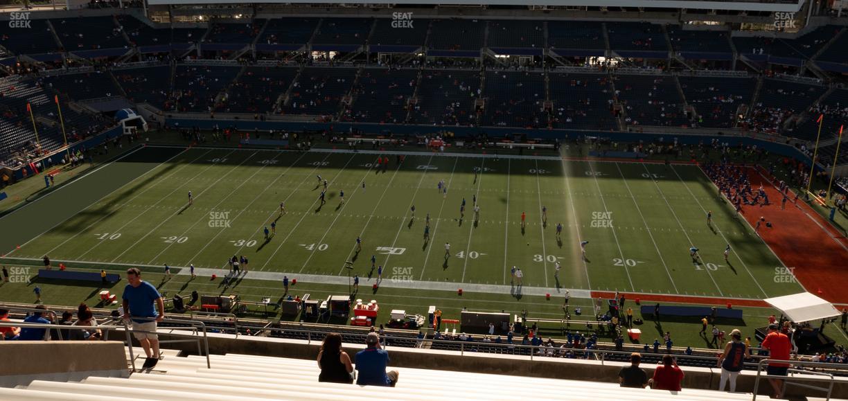 Camping World Stadium - Section 207 Seat View