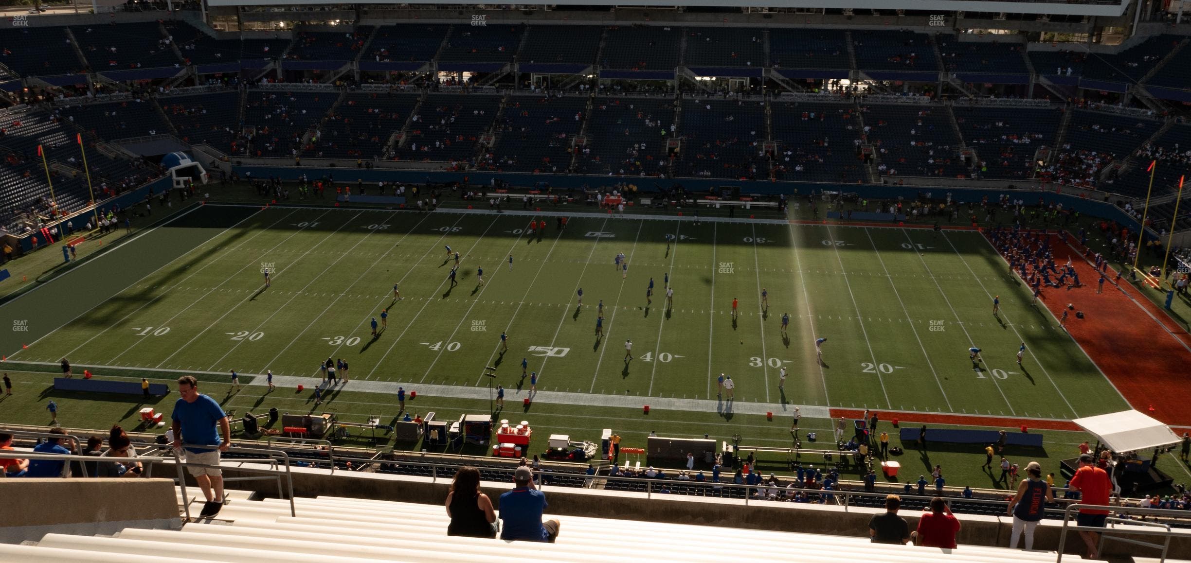 Camping World Stadium - Section 207 Seat View