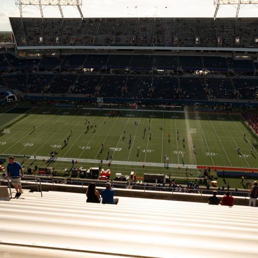 Camping World Stadium - Section 207 Seat View