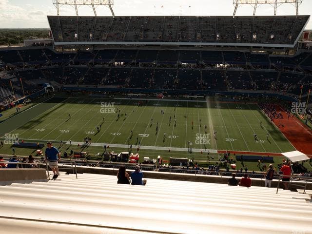 Camping World Stadium - Section 207 Seat View