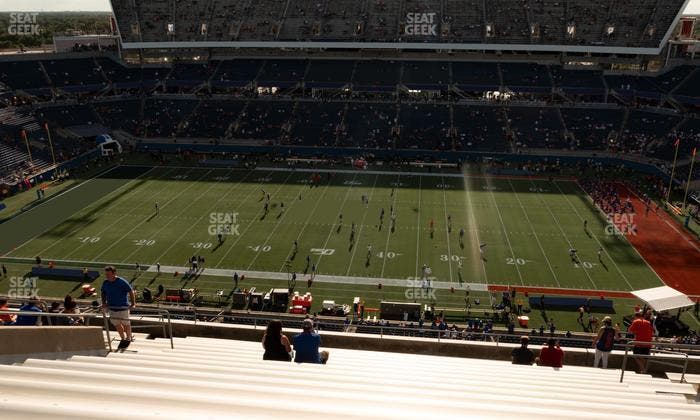 Camping World Stadium - Section 207 Seat View