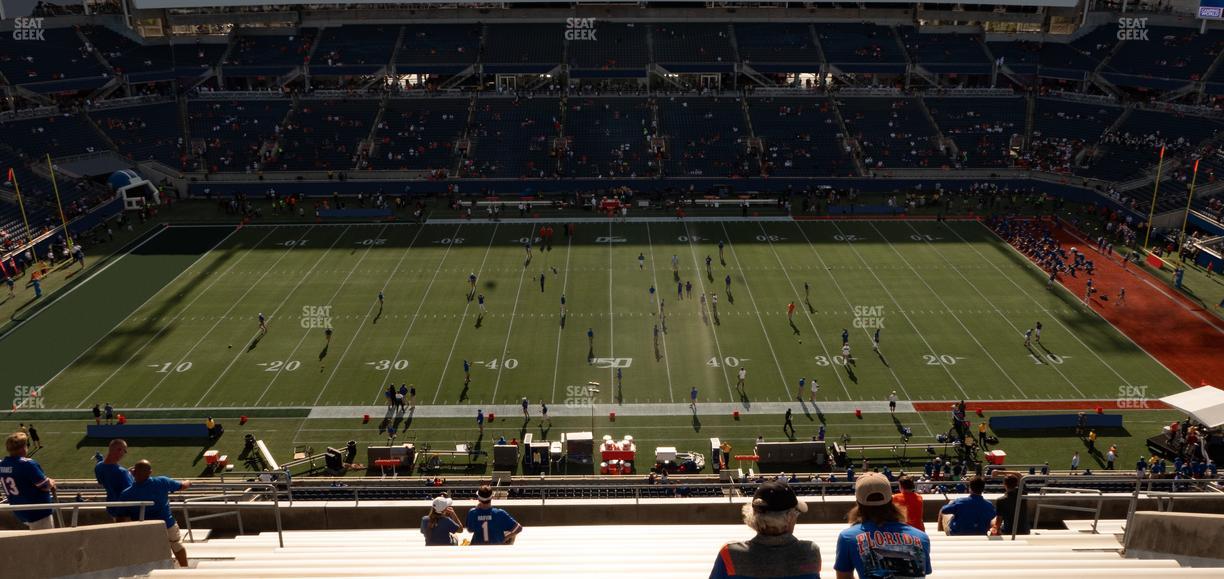 Camping World Stadium - Section 208 Seat View