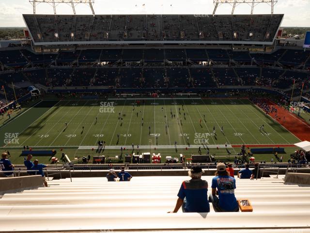 Camping World Stadium - Section 208 Seat View Camping World Stadium - Section 208 Seat View