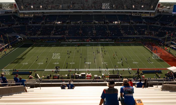 Camping World Stadium - Section 208 Seat View