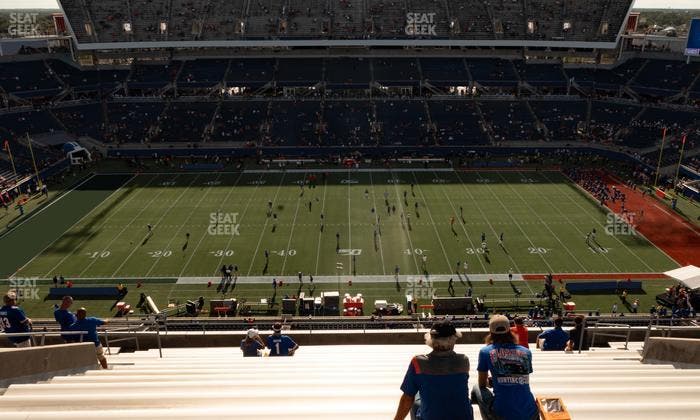 Camping World Stadium - Section 208 Seat View